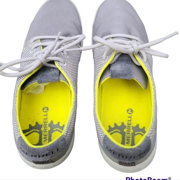 Merrell Womens Freewheel Lace Fashion Sneaker Gray Breathable Mesh J03796 Size 8 - Picture 5 of 9